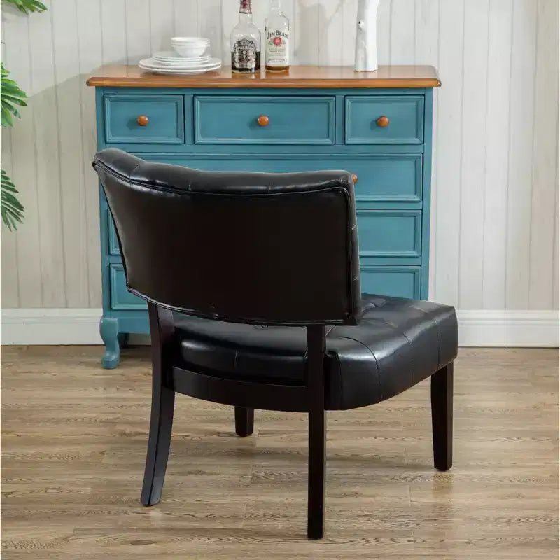 Fauteuil d'appoint moderne, Fauteuil d'appoint mobile en boucle touffetée avec assise surdimensionnée pour salon, chambre à coucher, appartement