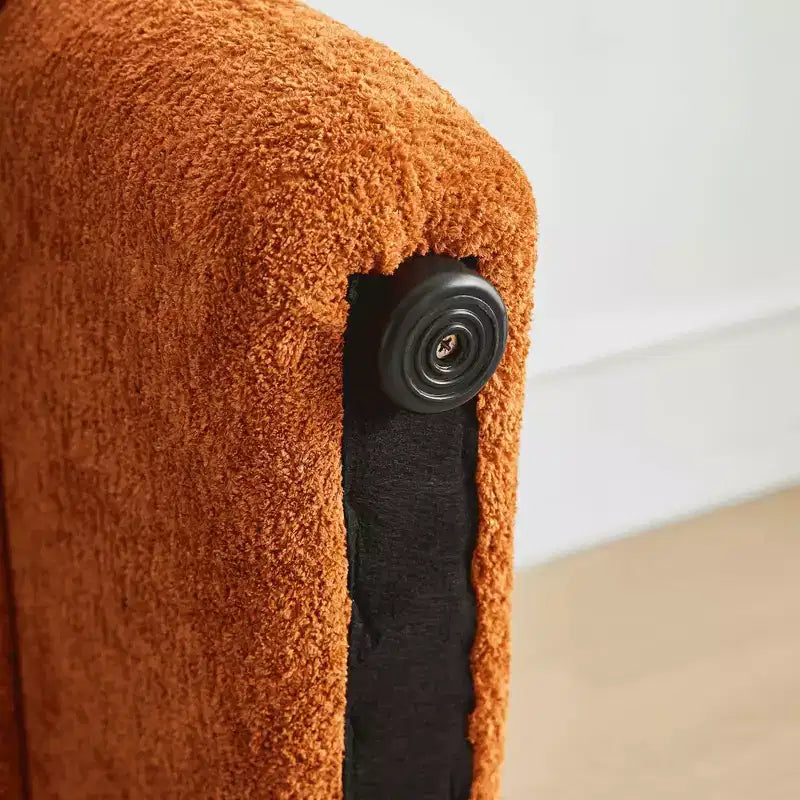 Canapé-Lit Convertible avec USB, Lit gigogne réglable 3-en-1 et Poche latérale (Velours)