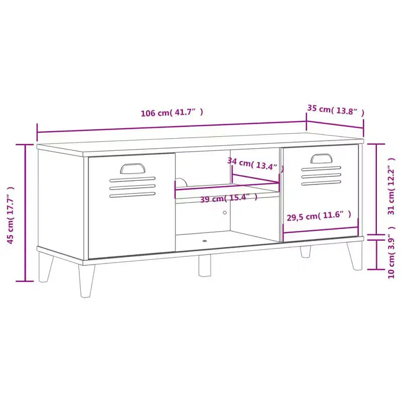 Banc à Chaussures Meuble de Rangement Étagère Meuble d'Entrée en Bois Massif Pin