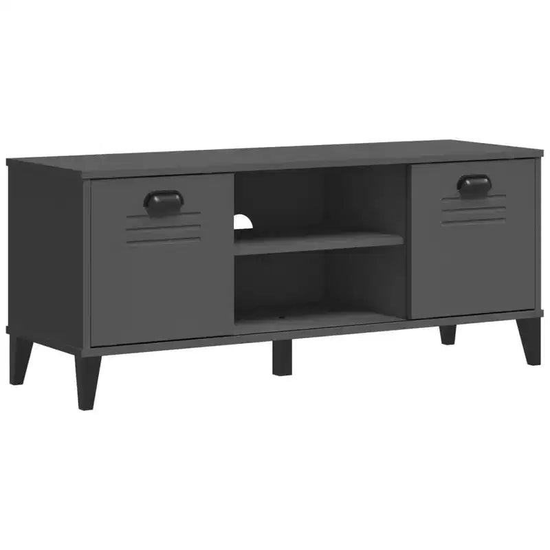 Banc à Chaussures Meuble de Rangement Étagère Meuble d'Entrée en Bois Massif Pin