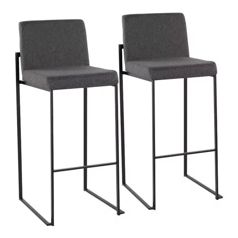 Lot de 2 tabourets de bar
