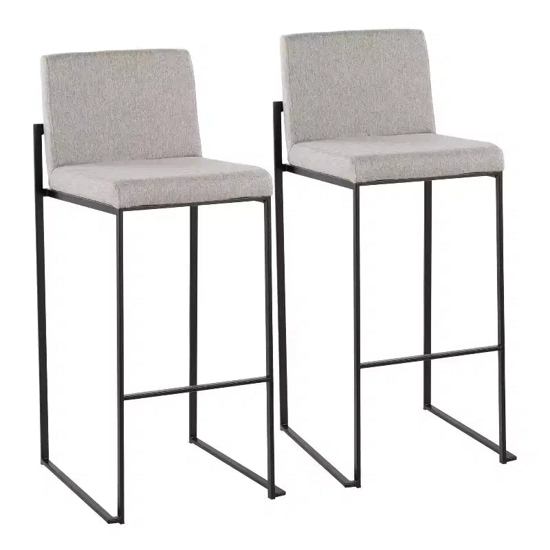 Lot de 2 tabourets de bar