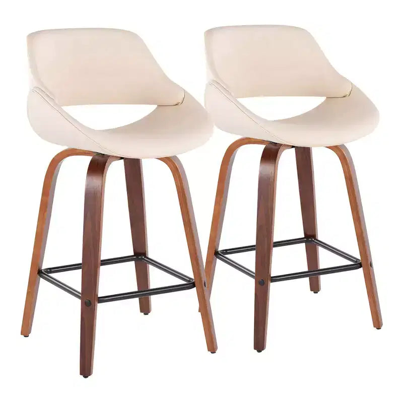 Tabourets de bar à hauteur carrée